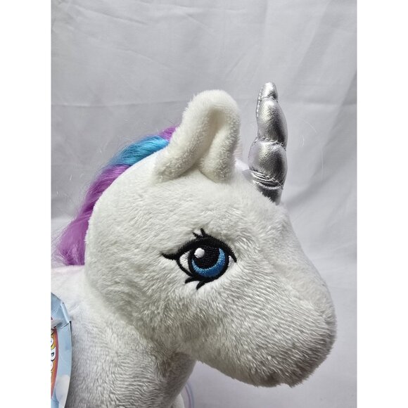 Hasbro My Little Pony 9” Unicorn Plush - Glory - 40 Years 2023 Basic Fun - Picture 7 of 9